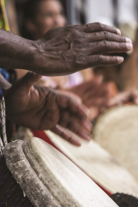 joueur de djembé