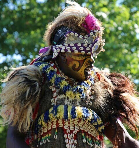 image danseur masqué